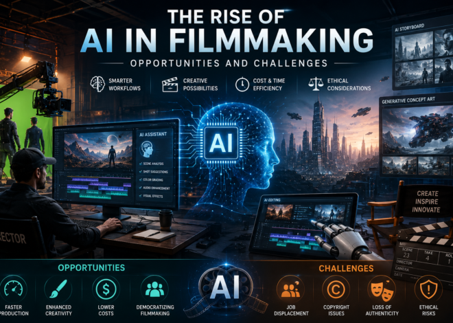 The Rise of AI in Filmmaking: Opportunities and Challenges