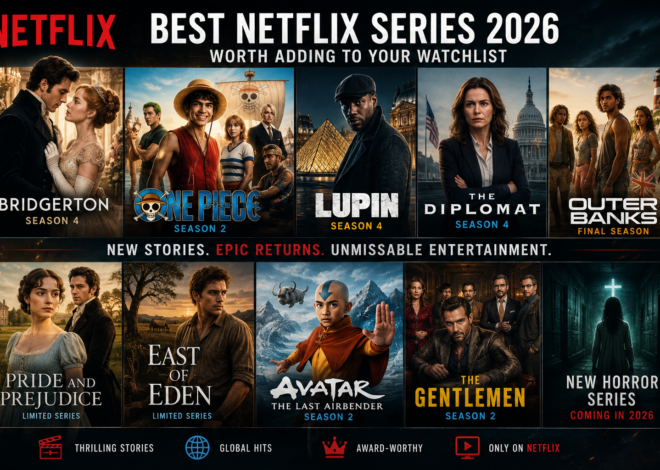 Best Netflix Series 2026 Worth Adding to Your Watchlist
