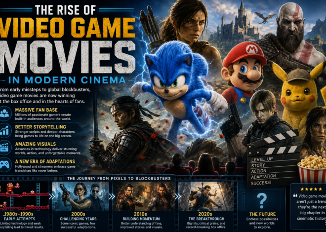 The Rise of Video Game Movies in Modern Cinema