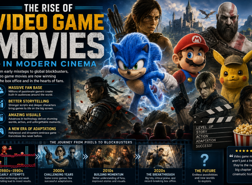 The Rise of Video Game Movies in Modern Cinema