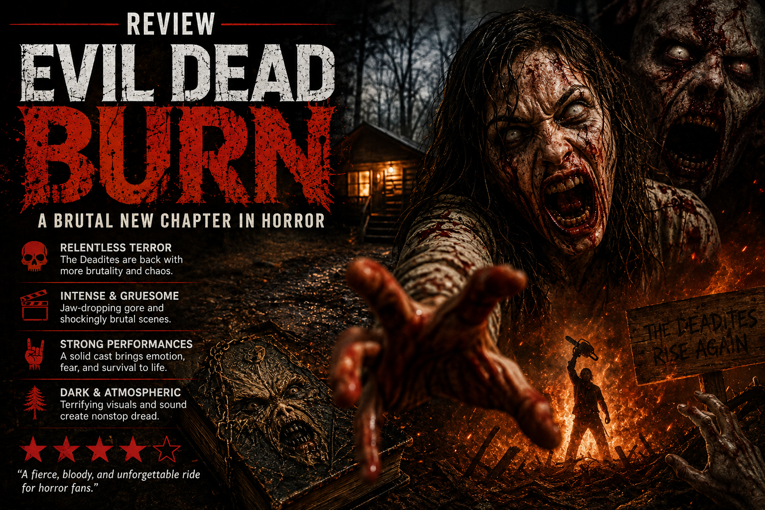 Evil Dead Burn Review: A Brutal New Chapter in Horror