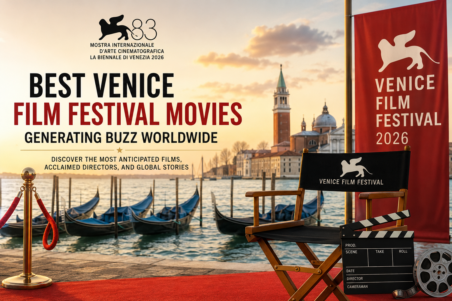 Best Venice Film Festival Movies Generating Buzz Worldwide